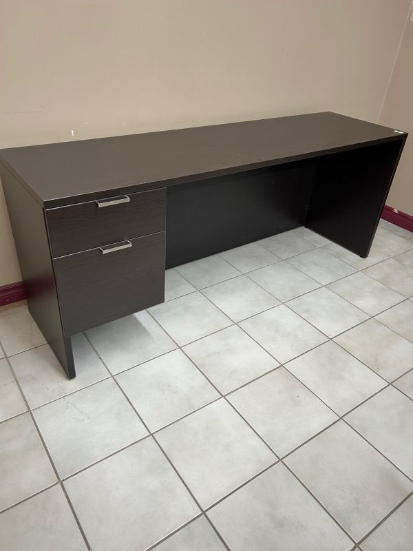 Bureau neuf démo 20 x 72 brun chocolat