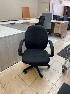 Lot de 6 chaises de conférence usagées