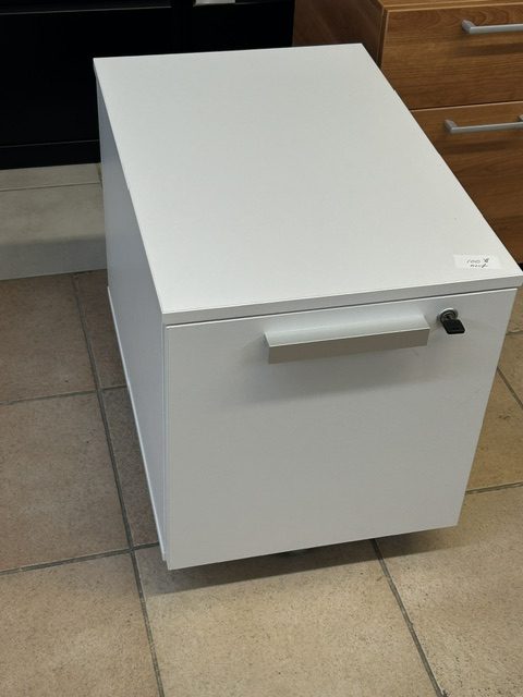 Caisson mobile blanc
