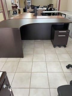 Bureau coin allongé démo neuf
